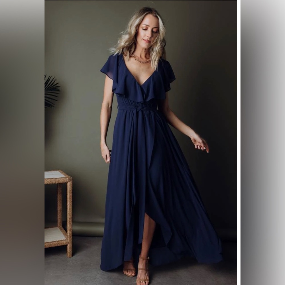 Baltic Born Navy Katya Dress